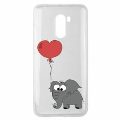 Чехол для Xiaomi Pocophone F1 Delicious elephant - PrintSalon