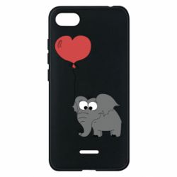 Чехол для Xiaomi Redmi 6A Delicious elephant - PrintSalon
