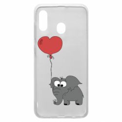 Чехол для Samsung A20 Delicious elephant - PrintSalon
