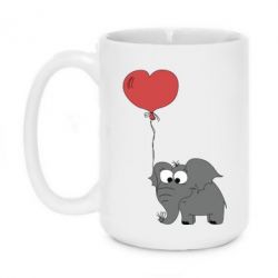 Чашка 420ml Delicious elephant - PrintSalon