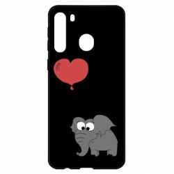 Чехол для Samsung A21 Delicious elephant - PrintSalon