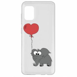 Чехол для Samsung A31 Delicious elephant - PrintSalon