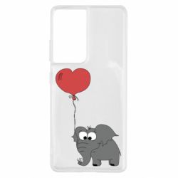 Чехол для Samsung S21 Ultra Delicious elephant - PrintSalon
