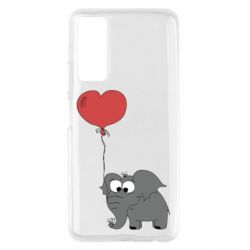Чехол для Huawei P Smart 2021 Delicious elephant - PrintSalon