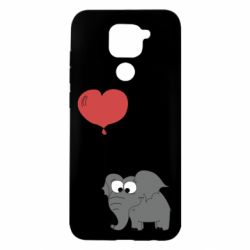 Чехол для Xiaomi Redmi Note 9/Redmi 10X Delicious elephant - PrintSalon