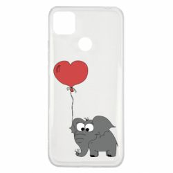 Чехол для Xiaomi Redmi 9c Delicious elephant - PrintSalon