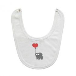 Слюнявчик  Delicious elephant - PrintSalon