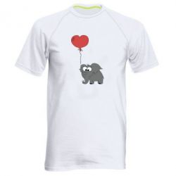 Мужская футболка для спорта Delicious elephant - PrintSalon