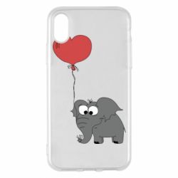 Чехол для iPhone X/Xs Delicious elephant - PrintSalon