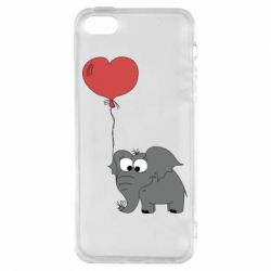 Чехол для iPhone5/5S/SE Delicious elephant - PrintSalon