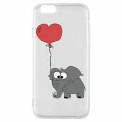 Чехол для iPhone 6/6S Delicious elephant - PrintSalon