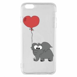 Чехол для iPhone 6 Plus/6S Plus Delicious elephant - PrintSalon