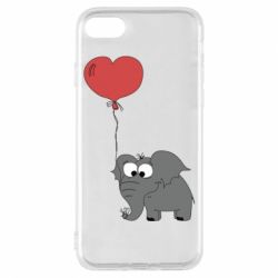 Чехол для iPhone 7 Delicious elephant - PrintSalon