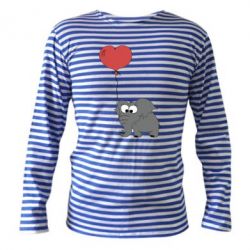 Тельняшка с длинным рукавом Delicious elephant