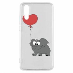 Чехол для Huawei P20 Delicious elephant - PrintSalon
