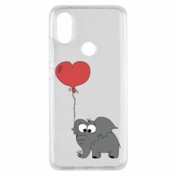 Чехол для Xiaomi Mi A2 Delicious elephant - PrintSalon