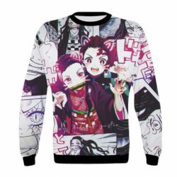 Детский 3D свитшот Demon Slashing Blade - PrintSalon