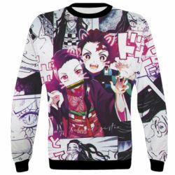 3D свитшот Demon Slashing Blade - PrintSalon