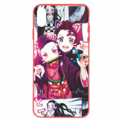 Чехол для iPhone X/Xs Demon Slashing Blade - PrintSalon