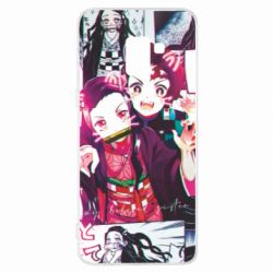 Чехол для Samsung A8+ 2018 Demon Slashing Blade - PrintSalon