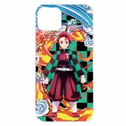 Чехол для iPhone 14 Plus Demon Slayer Kimetsu No Yaiba - PrintSalon