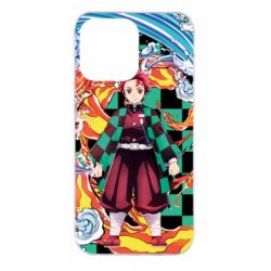 Чехол для iPhone 14 Pro Max Demon Slayer Kimetsu No Yaiba - PrintSalon