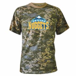 Камуфляжная футболка Denver Nuggets - PrintSalon