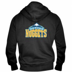 Мужское худи на молнии Denver Nuggets - PrintSalon