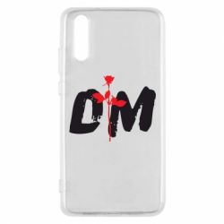 Чехол для Huawei P20 depeche mode logo - PrintSalon