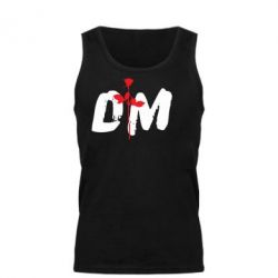 Мужская майка depeche mode logo - PrintSalon