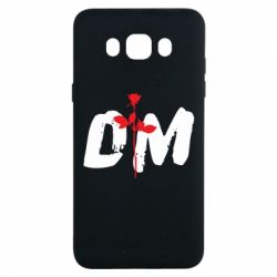 Чехол для Samsung J7 2016 depeche mode logo - PrintSalon