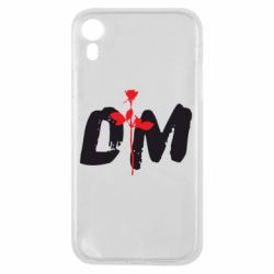 Чехол для iPhone XR depeche mode logo - PrintSalon
