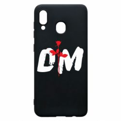 Чехол для Samsung A30 depeche mode logo - PrintSalon