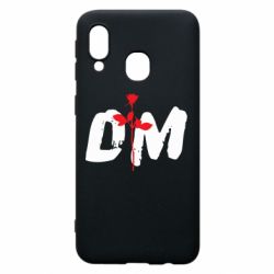 Чехол для Samsung A40 depeche mode logo - PrintSalon