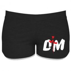 Женские шорты depeche mode logo - PrintSalon