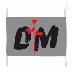 Флаг depeche mode logo - PrintSalon