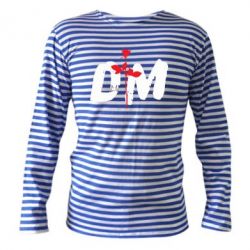 Тельняшка с длинным рукавом depeche mode logo - PrintSalon