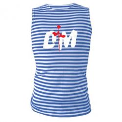 Майка-тельняшка depeche mode logo - PrintSalon