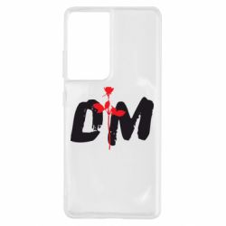 Чехол для Samsung S21 Ultra depeche mode logo - PrintSalon