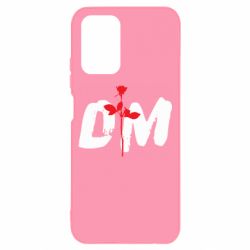 Чехол для Xiaomi Redmi Note 10 depeche mode logo - PrintSalon