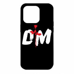 Чехол для iPhone 14 Pro depeche mode logo - PrintSalon