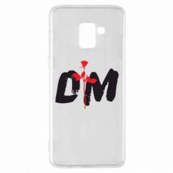 Чехол для Samsung A8+ 2018 depeche mode logo - PrintSalon