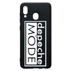 Чехол для Samsung A20 Depeche Mode Rock - PrintSalon