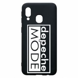 Чехол для Samsung A40 Depeche Mode Rock - PrintSalon