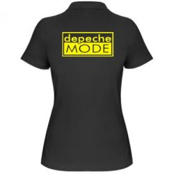 Женское поло Depeche Mode Rock-PrintSalon Женское поло Depeche Mode Rock