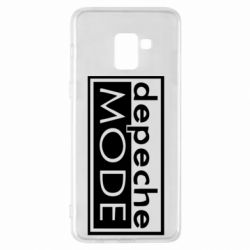 Чехол для Samsung A8+ 2018 Depeche Mode Rock - PrintSalon