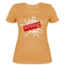Женская футболка Depeche Mode Wrong - PrintSalon
