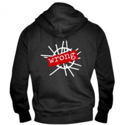 Мужское худи на молнии Depeche Mode Wrong - PrintSalon