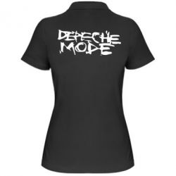 Женское поло Depeche mode-PrintSalon Женское поло Depeche mode