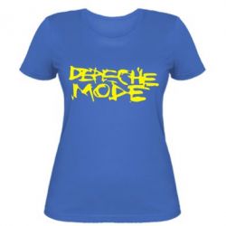 Жіноча футболка Depeche mode-PrintSalon Жіноча футболка Depeche mode